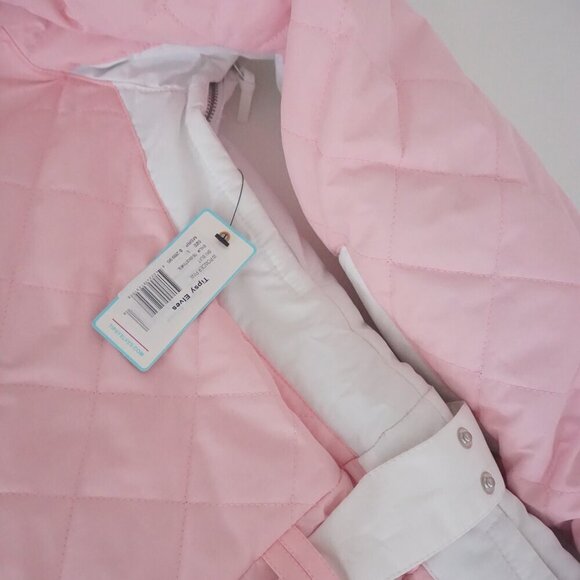 Tipsy Elves Powder Pink One Piece Ski Suit Snowsuit Size L NWT - Picture 10 of 14